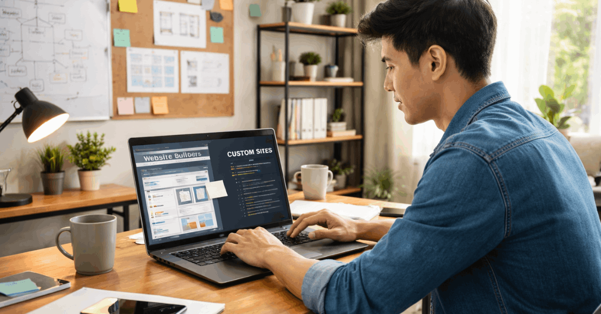 Website Builders vs Custom Sites: Key Differences