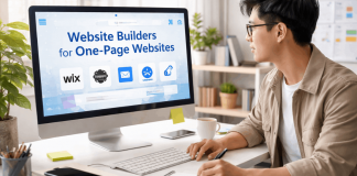 Website Builders for One-Page Websites