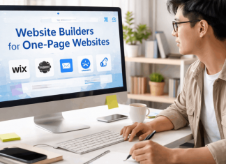 Website Builders for One-Page Websites